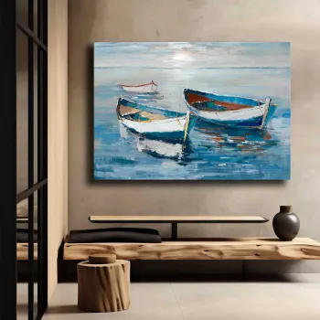 Tablou decorativ, 70100softc-005, Lemn, Multicolor imagine