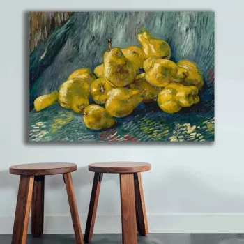 Tablou decorativ, 70100VANGOGH024, Canvas , Lemn, Multicolor imagine