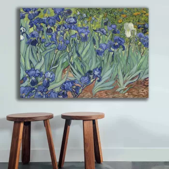 Tablou decorativ, 70100VANGOGH035, Canvas , Lemn, Multicolor imagine