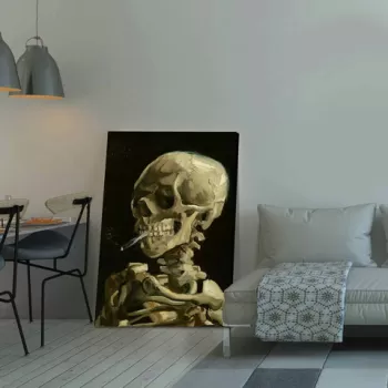 Tablou decorativ, 70100VANGOGH037, Canvas , Lemn, Multicolor imagine