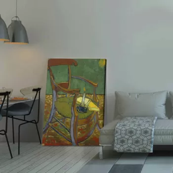 Tablou decorativ, 70100VANGOGH043, Canvas , Lemn, Multicolor imagine