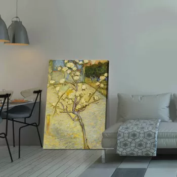 Tablou decorativ, 70100VANGOGH048, Canvas , Lemn, Multicolor imagine