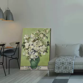 Tablou decorativ, 70100VANGOGH053, Canvas , Lemn, Multicolor imagine