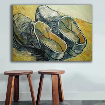 Tablou decorativ, 70100VANGOGH056, Canvas , Lemn, Multicolor imagine