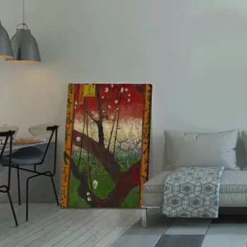 Tablou decorativ, 70100VANGOGH073, Canvas , Lemn, Multicolor imagine