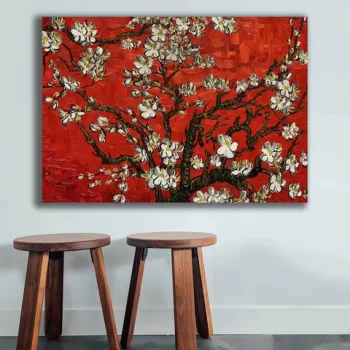 Tablou decorativ, 70100VANGOGH075, Canvas , Lemn, Multicolor imagine