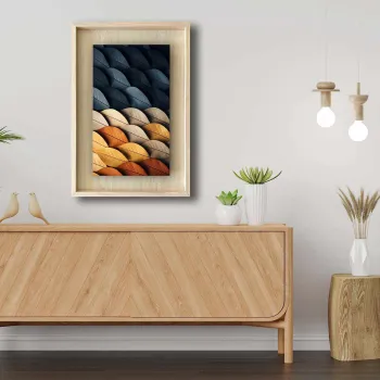 Tablou decorativ, Ahsakca, Fundal: 100% MDF de artar (grosime: 2,7 mm) Vopsea: 100% MDF (grosime: 5 mm), Multicolor imagine