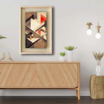 Tablou decorativ, Ahsakca, Fundal: 100% MDF de artar (grosime: 2,7 mm) Vopsea: 100% MDF (grosime: 5 mm), Multicolor imagine