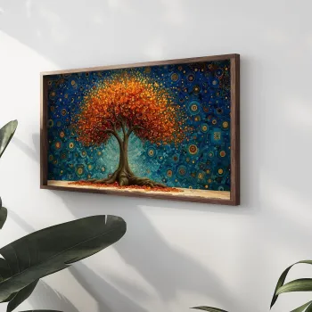 Tablou decorativ, AI091, Cadru: 100% MOLID, Multicolor imagine