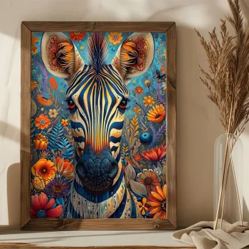Tablou decorativ, AI136, Cadru: 100% MOLID, Multicolor imagine
