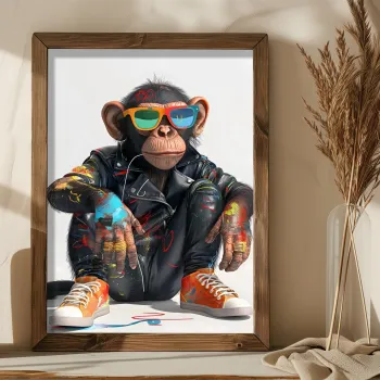 Tablou decorativ, AI163, Cadru: 100% MOLID, Multicolor imagine