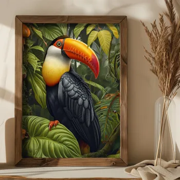 Tablou decorativ, AI190, Cadru: 100% MOLID, Multicolor imagine