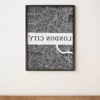 Tablou decorativ, Alpyros, LM3550SCT-003, 36x51 cm, MDF/PVC imagine