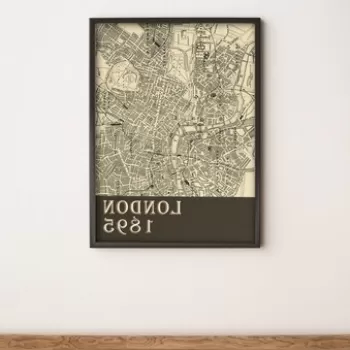 Tablou decorativ, Alpyros, LM3550SCT-007, 36x51 cm, MDF/PVC imagine