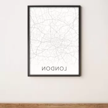 Tablou decorativ, Alpyros, LM3550SCT-009, 36x51 cm, MDF/PVC imagine