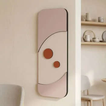 Tablou decorativ, Alva, MDF, Dimensiune: 24 x 68 cm, Multicolor imagine