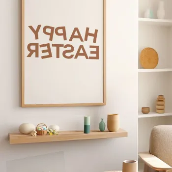 Tablou decorativ, Arteastermodel16-3348, Vopsea: 100% MDF (grosime: 2,7 mm), Multicolor imagine