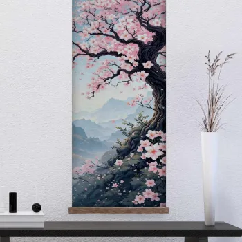 Tablou decorativ, ARTJPNPSTRDK14, Pictura: 100% PANZA, Multicolor imagine