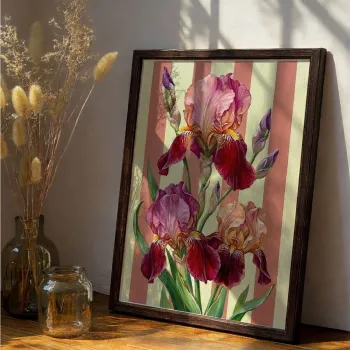 Tablou decorativ, Artmoscrv10-5070, LEMN SOLID, MDF (Grosime: 2,7 mm, Multicolor imagine