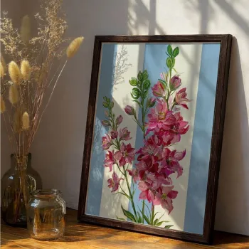 Tablou decorativ, Artmoscrv19-3348, LEMN SOLID, MDF (Grosime: 2,7 mm, Multicolor imagine