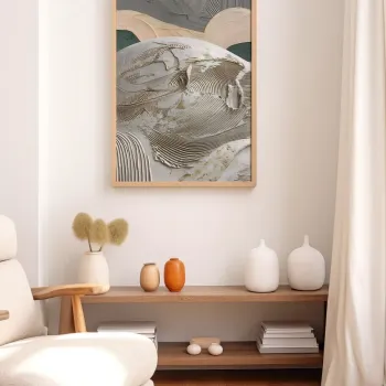 Tablou decorativ, Artnewclahsp60-5070, LEMN SOLID, MDF (Grosime: 2,7 mm, Multicolor imagine