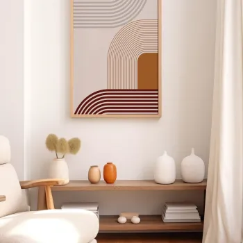 Tablou decorativ, Artnewclahsp65-5070, LEMN SOLID, MDF (Grosime: 2,7 mm, Multicolor imagine