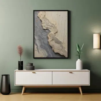 Tablou decorativ, Artnewclsyh102-3348, LEMN SOLID, MDF (Grosime: 2,7 mm, Multicolor imagine
