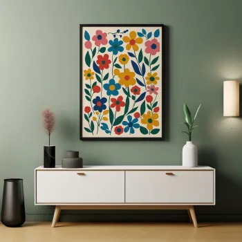 Tablou decorativ, Artnewclsyh41-3348, LEMN SOLID, MDF (Grosime: 2,7 mm, Multicolor imagine