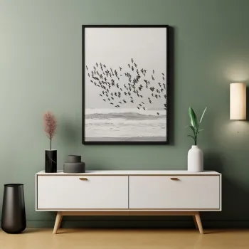 Tablou decorativ, Artnewclsyh48-5070, LEMN SOLID, MDF (Grosime: 2,7 mm, Multicolor imagine