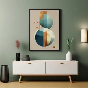 Tablou decorativ, Artnewclsyh56-5070, LEMN SOLID, MDF (Grosime: 2,7 mm, Multicolor imagine