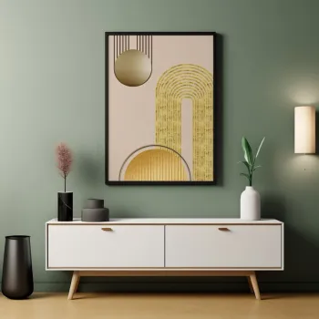 Tablou decorativ, Artnewclsyh57-5070, LEMN SOLID, MDF (Grosime: 2,7 mm, Multicolor imagine