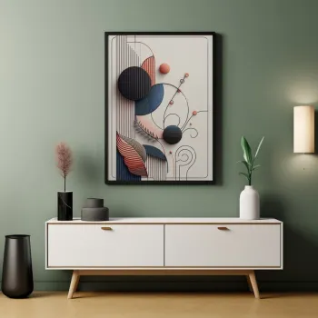 Tablou decorativ, Artnewclsyh68-5070, LEMN SOLID, MDF (Grosime: 2,7 mm, Multicolor imagine