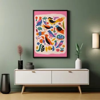 Tablou decorativ, Artnewclsyh76-5070, LEMN SOLID, MDF (Grosime: 2,7 mm, Multicolor imagine