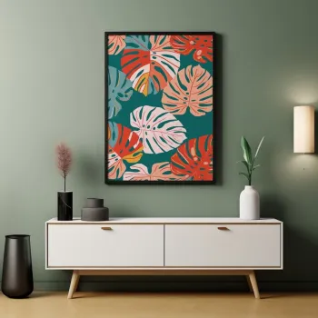 Tablou decorativ, Artnewclsyh97-5070, LEMN SOLID, MDF (Grosime: 2,7 mm, Multicolor imagine