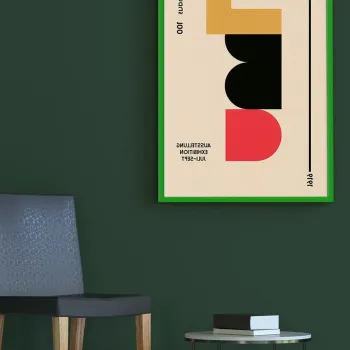 Tablou decorativ, Artrnkdata60, Vopsea: 100% MDF (grosime: 2,7 mm), Multicolor imagine