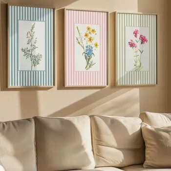 Tablou decorativ, Artsmdf3Lu6-5070, Vopsea: 100% MDF (grosime: 2,7 mm), Multicolor imagine