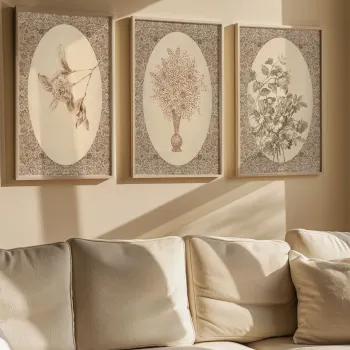 Tablou decorativ, Artsmdf3Lu7-3348, Vopsea: 100% MDF (grosime: 2,7 mm), Multicolor imagine