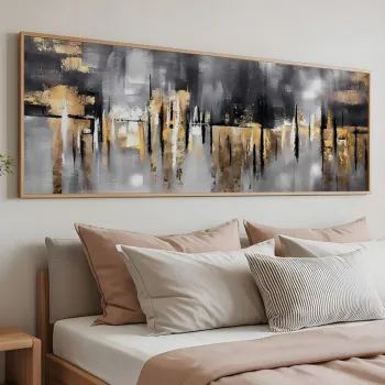 Tablou decorativ, Artsmdfyty11-50120, Vopsea: 100% MDF (grosime: 2,7 mm), Multicolor imagine