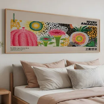 Tablou decorativ, Artsmdfyty6-50120, Vopsea: 100% MDF (grosime: 2,7 mm), Multicolor imagine