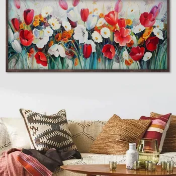 Tablou decorativ, Artsmdfyty60-12050, Vopsea: 100% MDF (grosime: 2,7 mm), Multicolor imagine