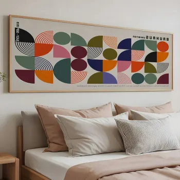 Tablou decorativ, Artsmdfyty7-50120, Vopsea: 100% MDF (grosime: 2,7 mm), Multicolor imagine