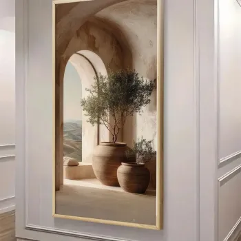 Tablou decorativ, Artsmdfyty72-12050, Vopsea: 100% MDF (grosime: 2,7 mm), Multicolor imagine
