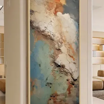Tablou decorativ, Artsmdfyty95-7033, Vopsea: 100% MDF (grosime: 2,7 mm), Multicolor imagine