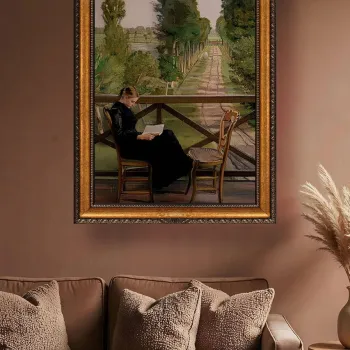 Tablou decorativ, ATCRCVCNVSMDL16, TESATURA DIN POLIESTIREN/PANZA POLIESTER, 50 x 70 cm, Multicolor imagine