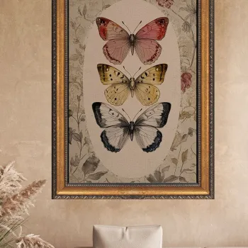 Tablou decorativ, ATCRCVCNVSMDL23, 50 x 70 cm, Multicolor imagine