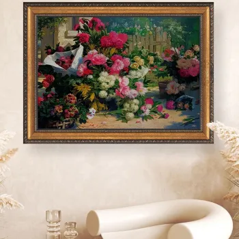 Tablou decorativ, ATCRCVCNVSMDL42, Dimensiune: 40 x 60 cm, Multicolor imagine