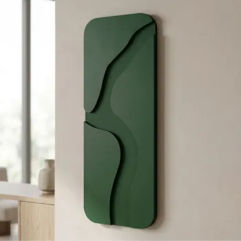 Tablou decorativ, Aterna Green- 24 x 68, MDF, Dimensiune: 24 x 68 cm, Verde imagine