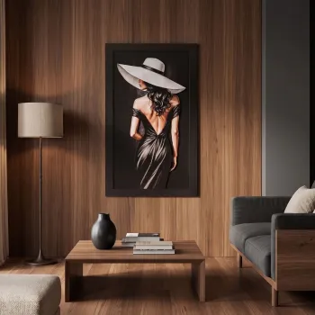 Tablou decorativ, Aura, MDF, Dimensiuni: 40 x 68 cm, Multicolor imagine