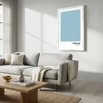 Tablou decorativ, BC11772_3545, MDF, Inramat: 100% PLASTIC (Grosime: 2 cm, Multicolor imagine