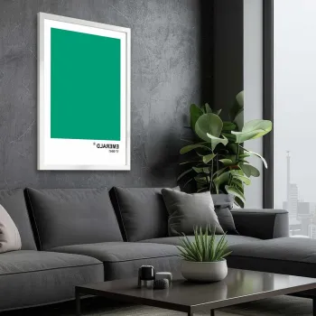 Tablou decorativ, BC11819_5575, MDF, Inramat: 100% PLASTIC (Grosime: 2 cm, Multicolor imagine